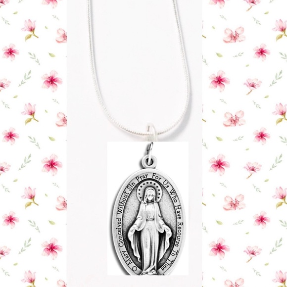 Virgin Mother Mary Necklace CHARITY - Picture 3 of 7